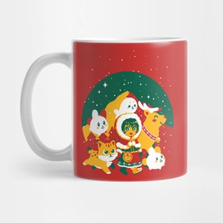 Winter animals Mug